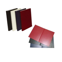 Bindemappen: Hardcover Set Hochformat rot 8mm 10er Packung für BooXTer
